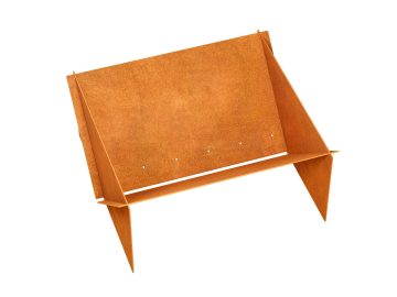 Cheminee Jardin Acier Corten Fuego M 1 - cortena.fr