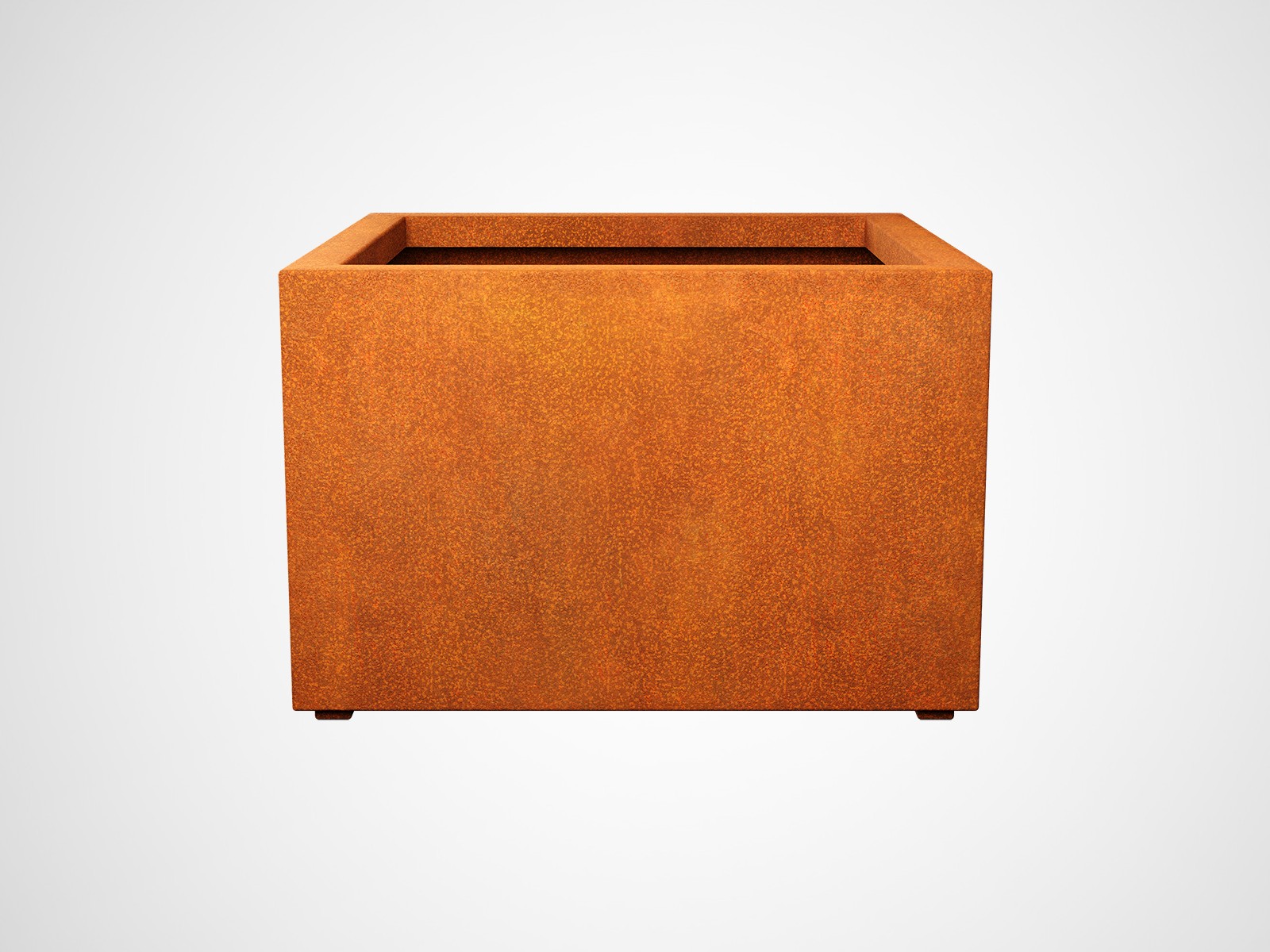 Corten Metal Plant Pot Garden Bajo8 B - cortena.fr