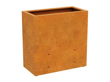 Flower Pot Modulus Metal Estar 3 Corten A - cortena.fr