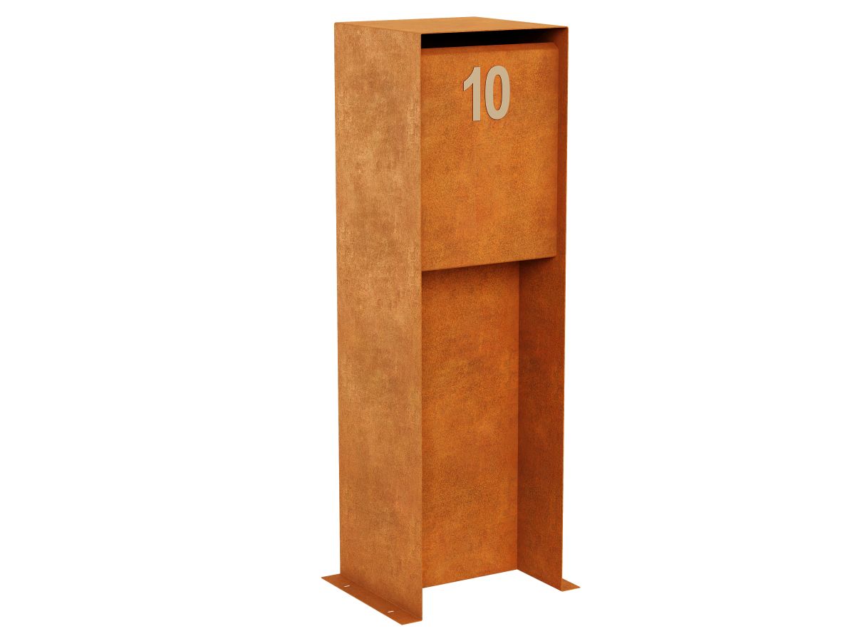 Letterbox Metal Box 1 Corten B - cortena.fr