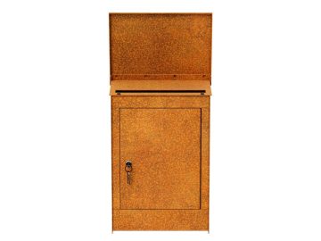 Letterbox Metal Buzon 4 Corten A - cortena.fr