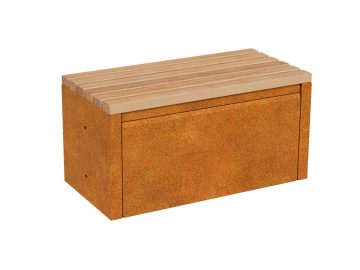 Metal Modulus Pot Estar 2 Corten A - cortena.fr