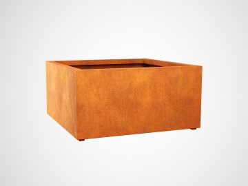 Plante Pot Corten Metal Jardin Bajo9 A - cortena.fr