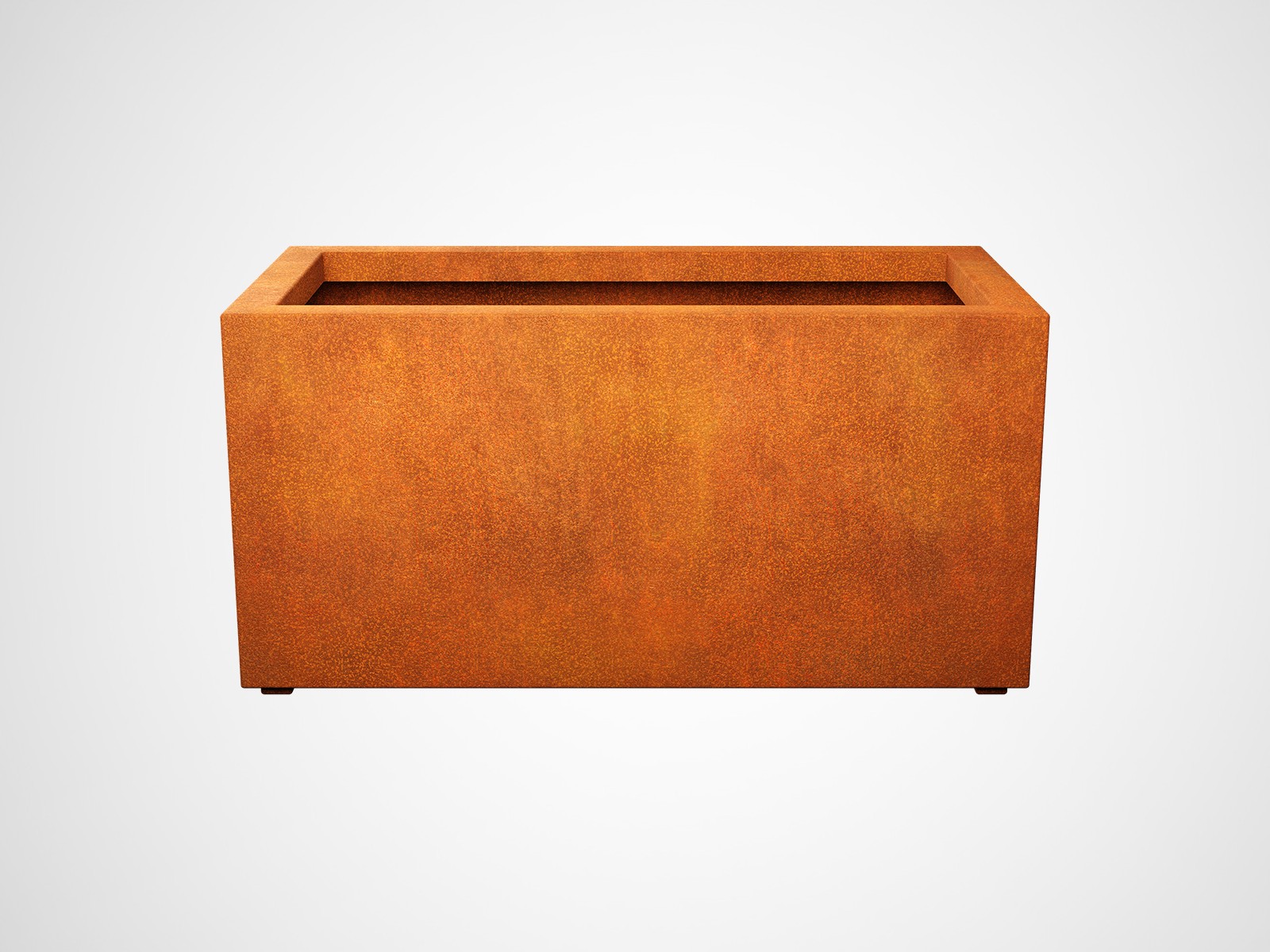 Plante Pot Corten Metal Jardin Largo6 B - cortena.fr