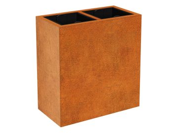 Pot Avec Insert Depo 7 Corten A - cortena.fr