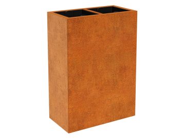 Pot Avec Insert Depo 8 Corten A - cortena.fr