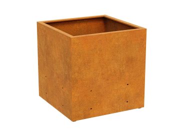 Pot De Fleurs Modulus Metal Estar 4 Corten A - cortena.fr