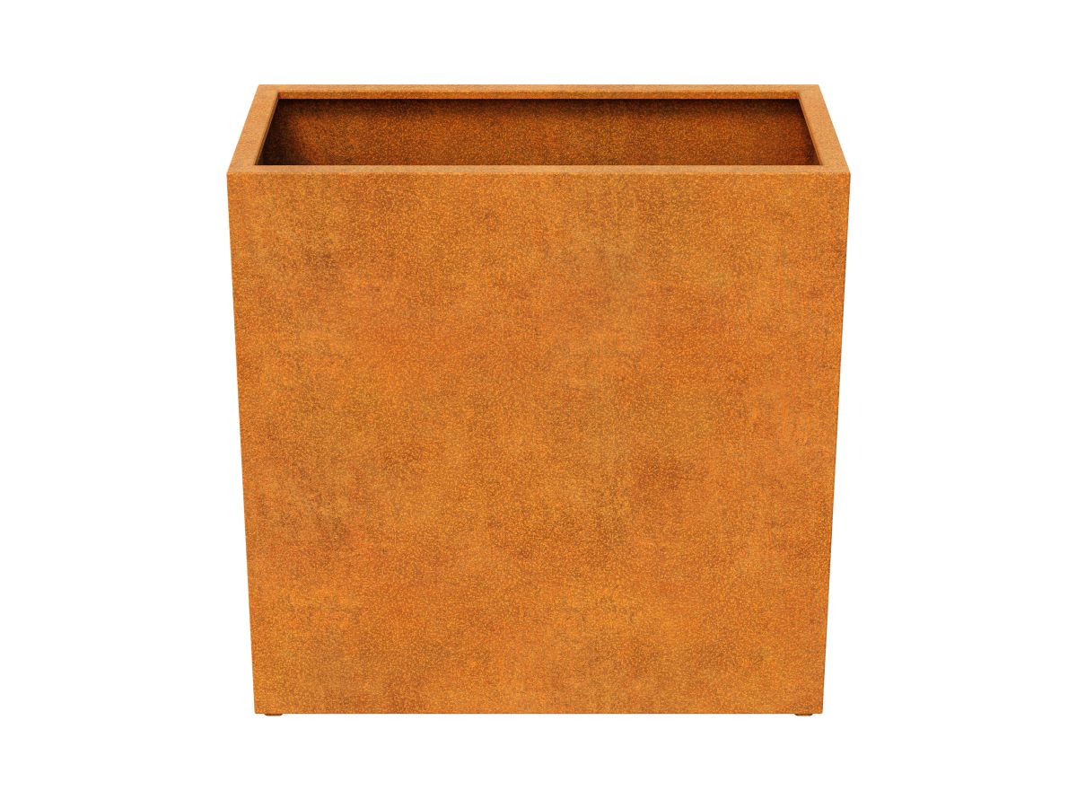 Systeme Pot Valla Cloture Metal 1 Corten B - cortena.fr